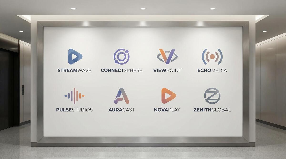 海角网合作品牌Logo墙